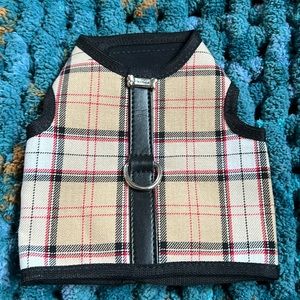 Blue Max, Size Small, Plaid Vest